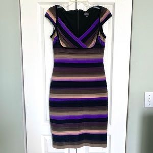 Striped Midi Dress
